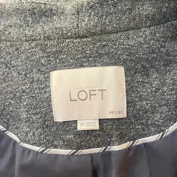 Loft Tweed Blazer, size 8P - Picture 2 of 7